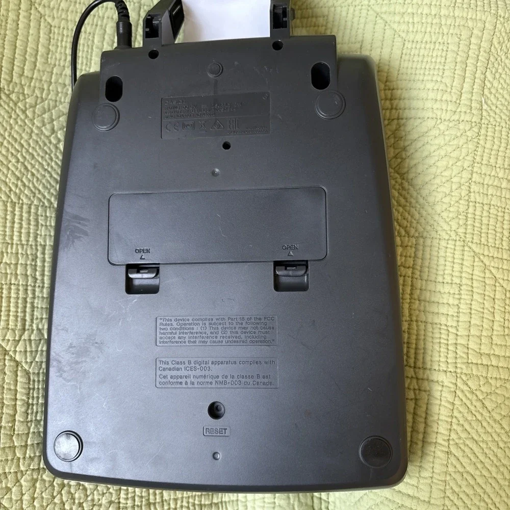 Casio Tax & Exchange 12 Digit HR-150TM Printing Calculator Battery or Electric